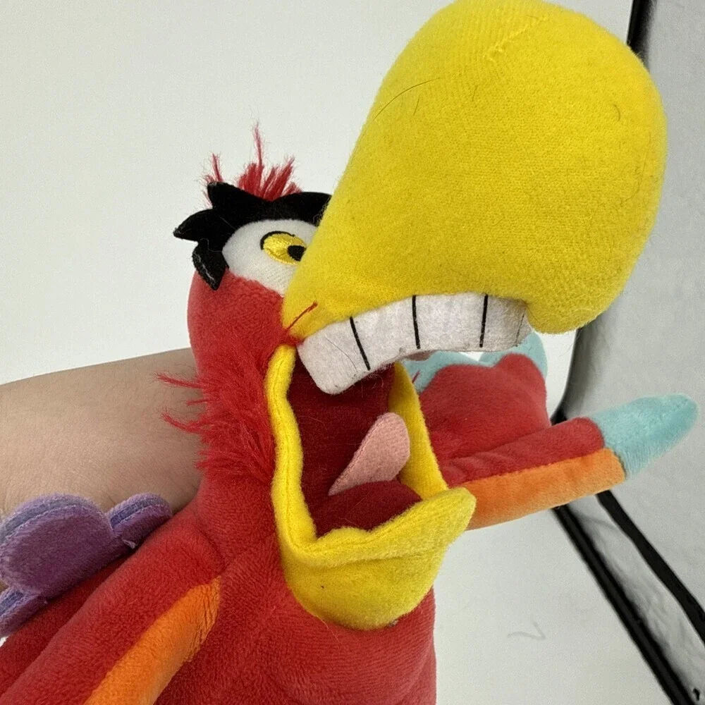 Disney Store Aladdin Iago Parrot Plush Doll 11